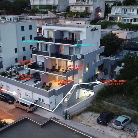 Villa Melassy Макарска Екстериор снимка
